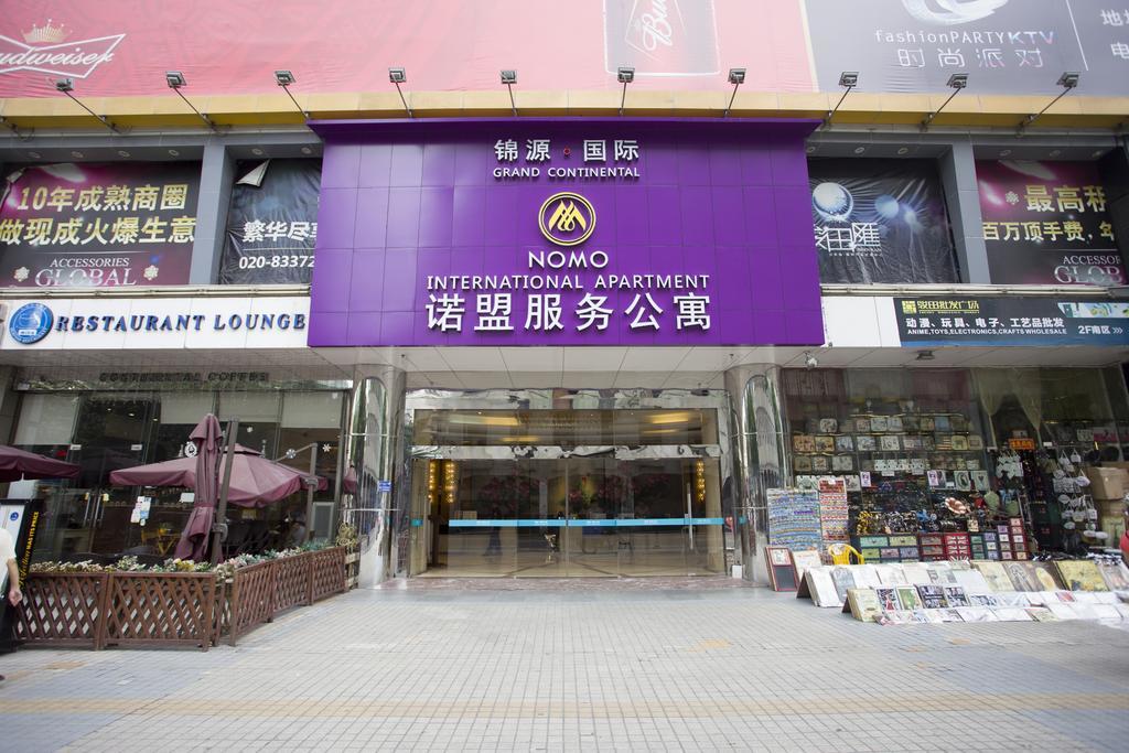 Nuomo Grand Continental Service Apartments-Jinyuan Guangzhou Exteriör bild