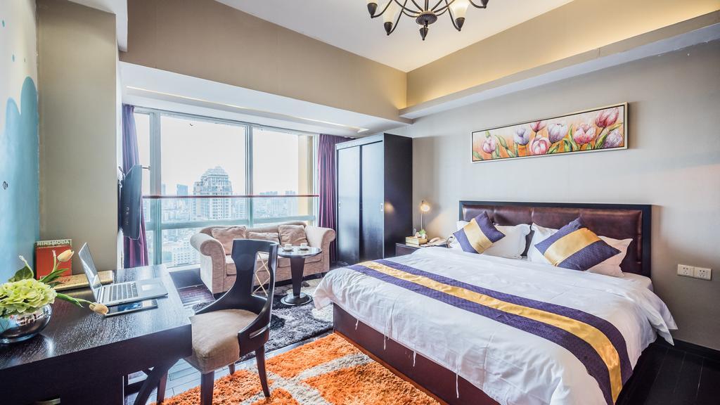 Nuomo Grand Continental Service Apartments-Jinyuan Guangzhou Exteriör bild