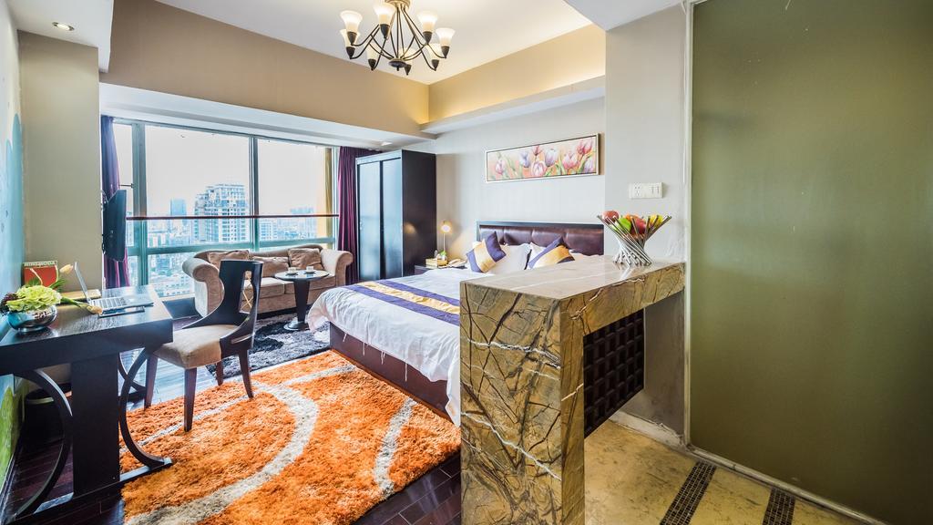 Nuomo Grand Continental Service Apartments-Jinyuan Guangzhou Exteriör bild