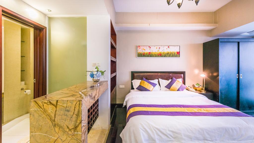 Nuomo Grand Continental Service Apartments-Jinyuan Guangzhou Exteriör bild