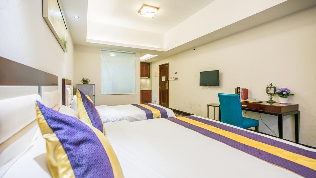 Nuomo Grand Continental Service Apartments-Jinyuan Guangzhou Exteriör bild