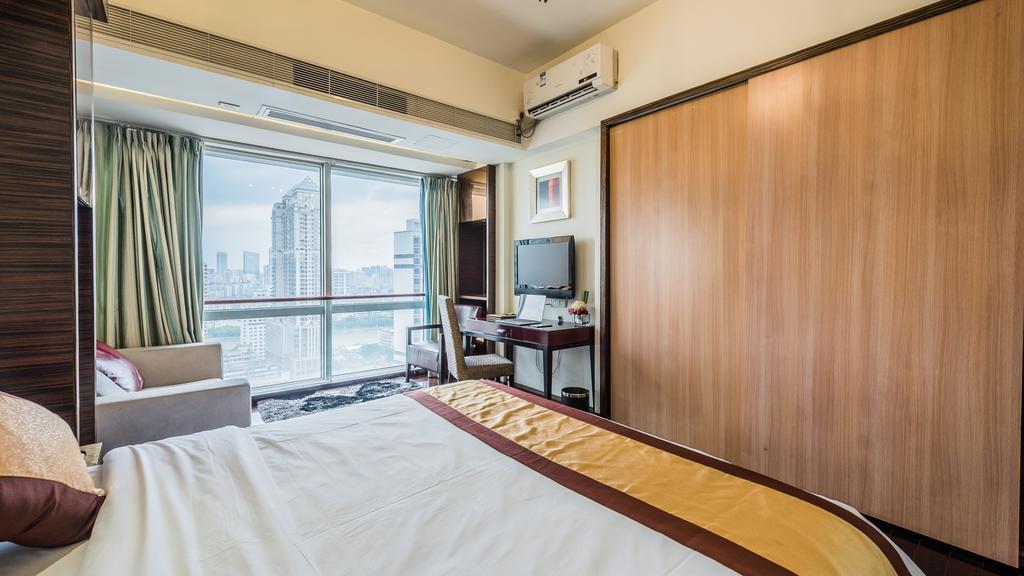 Nuomo Grand Continental Service Apartments-Jinyuan Guangzhou Exteriör bild