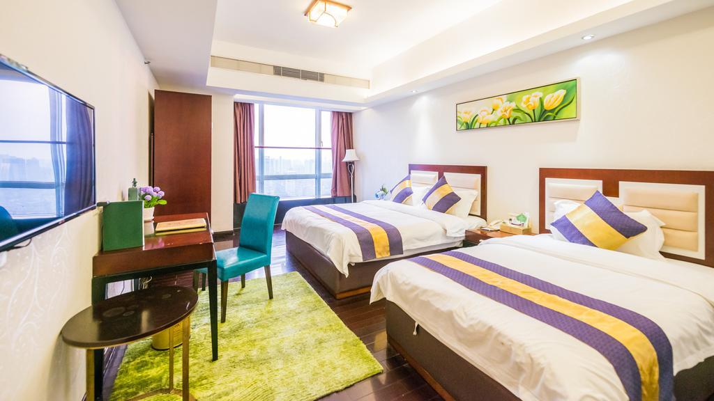Nuomo Grand Continental Service Apartments-Jinyuan Guangzhou Exteriör bild