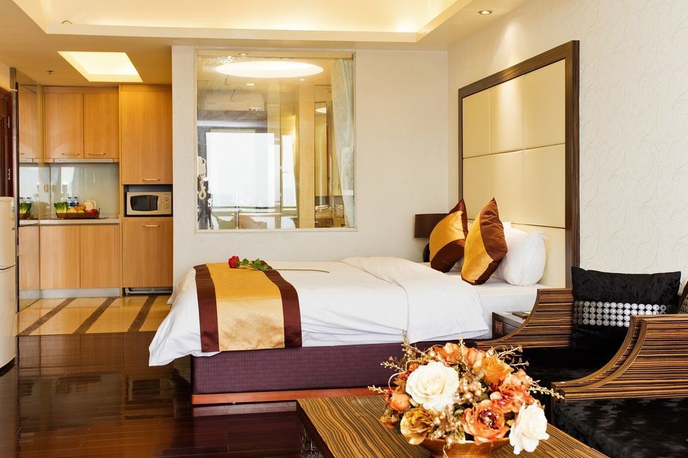 Nuomo Grand Continental Service Apartments-Jinyuan Guangzhou Exteriör bild