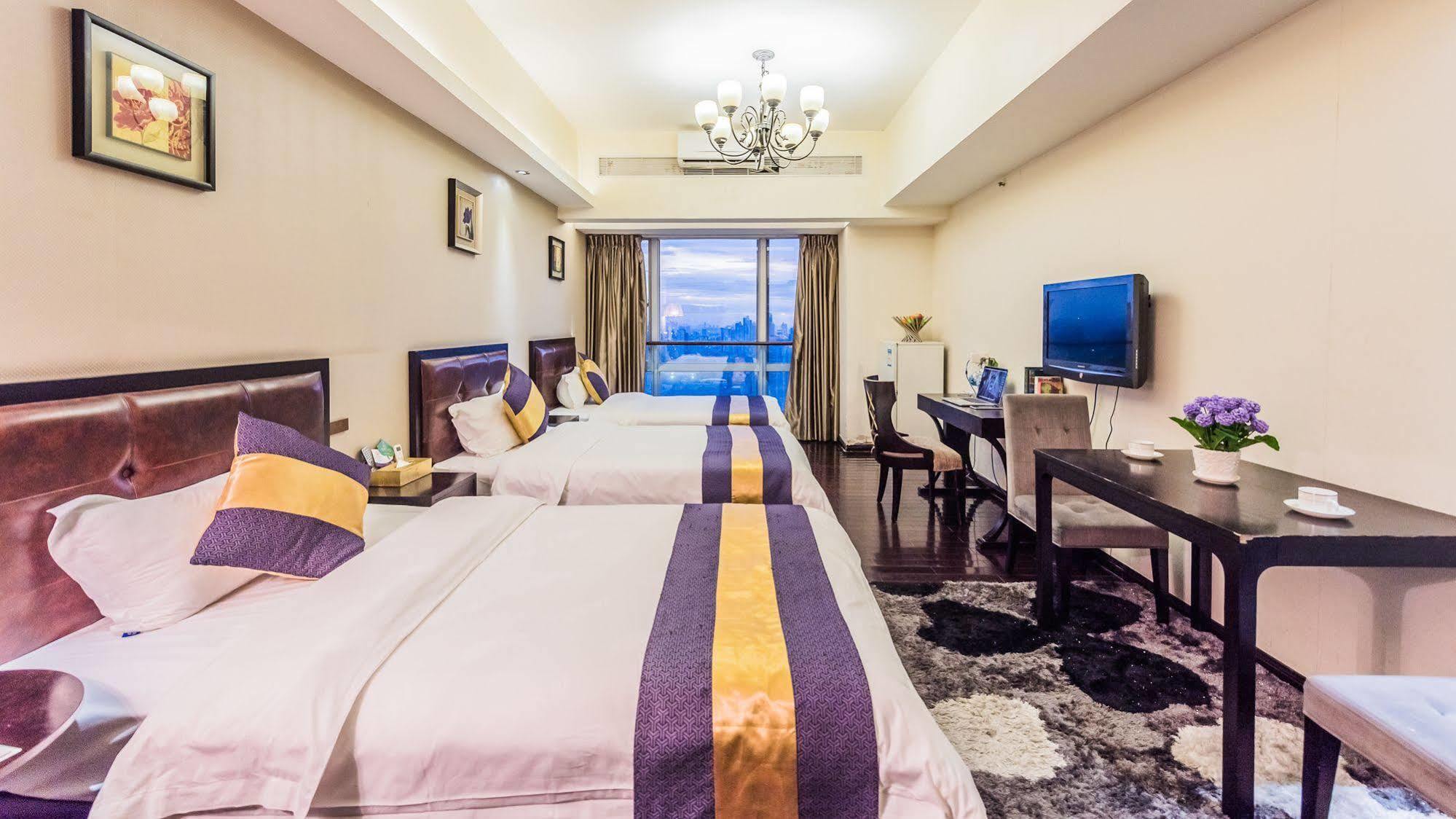 Nuomo Grand Continental Service Apartments-Jinyuan Guangzhou Exteriör bild