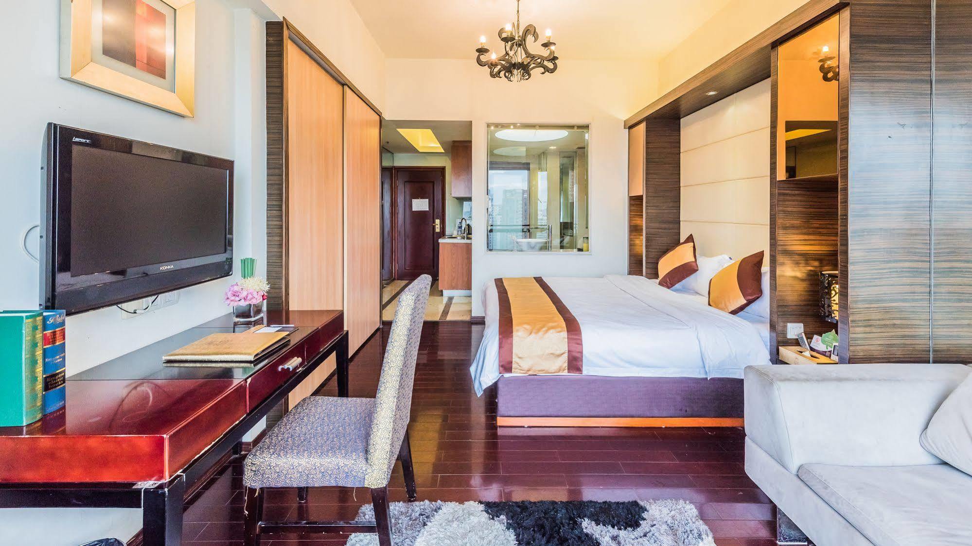 Nuomo Grand Continental Service Apartments-Jinyuan Guangzhou Exteriör bild