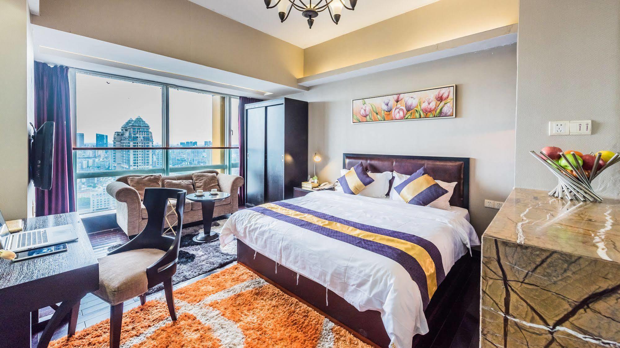 Nuomo Grand Continental Service Apartments-Jinyuan Guangzhou Exteriör bild
