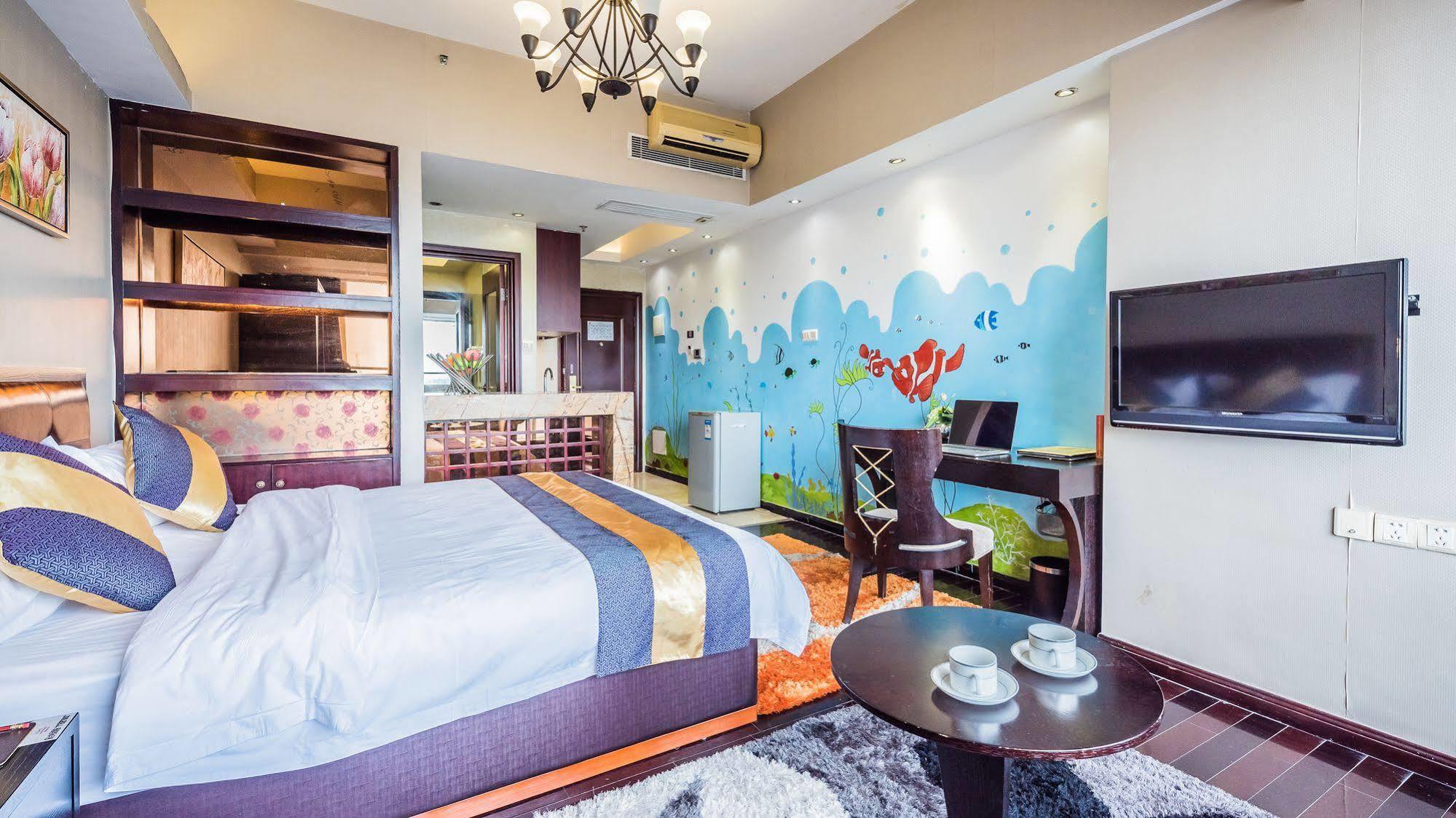 Nuomo Grand Continental Service Apartments-Jinyuan Guangzhou Exteriör bild